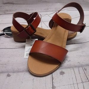 New shoes flats size 6.5 color brawn